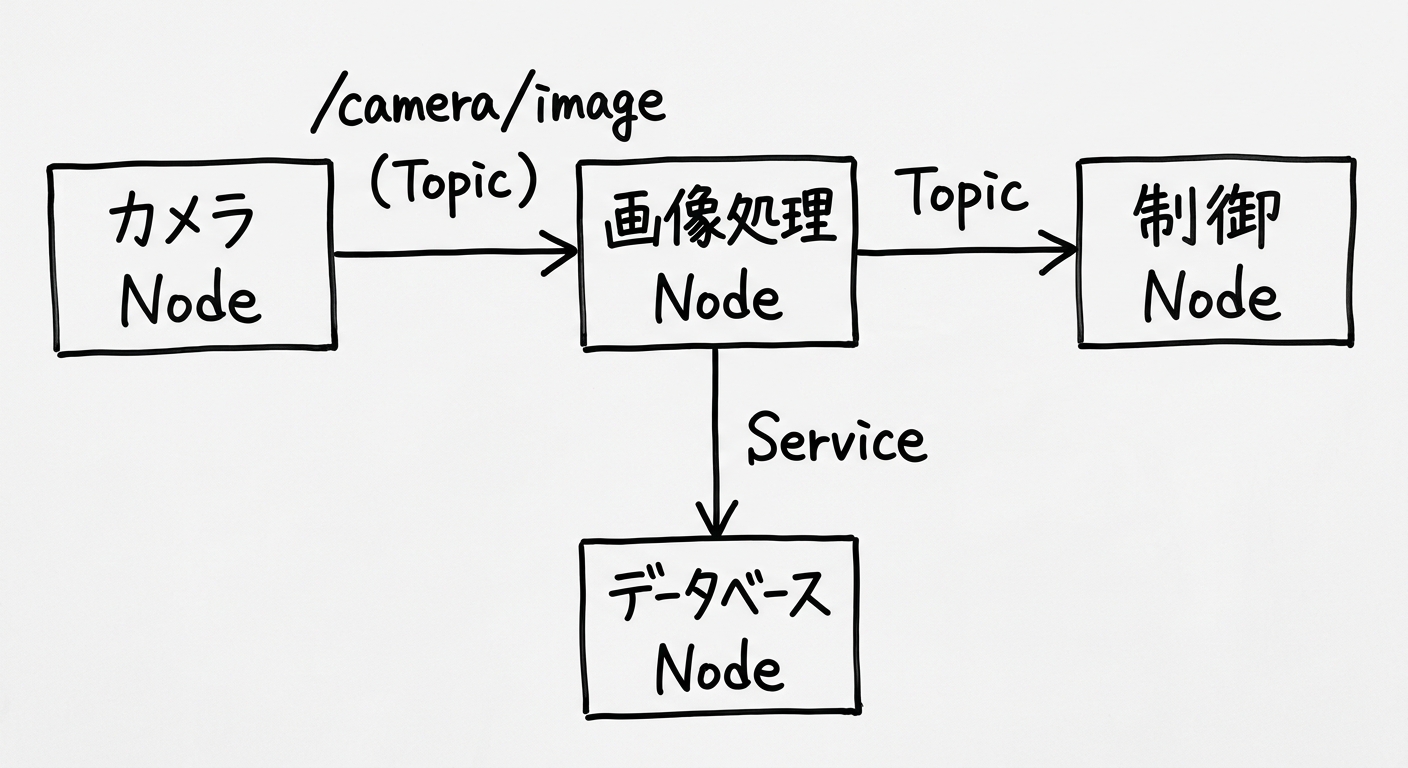 ROS2システム全体像