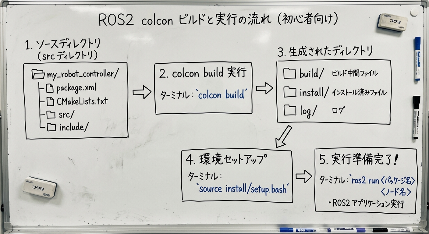 colconビルドの流れ