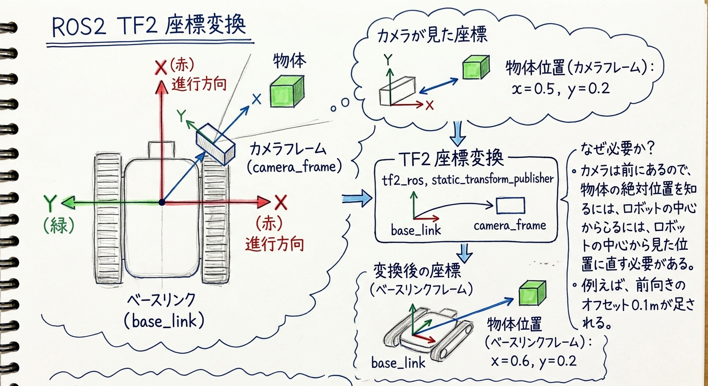 座標変換の概念図