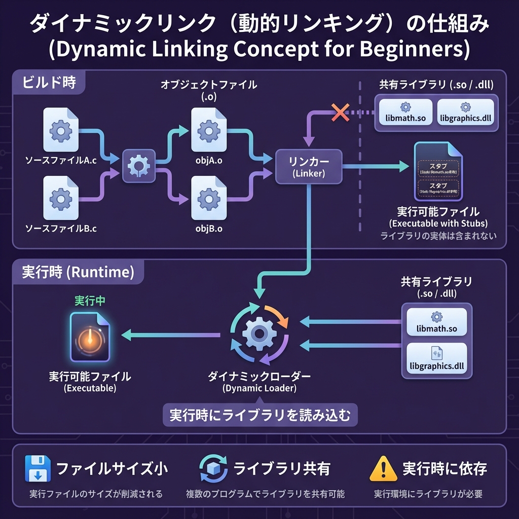 動的リンクの仕組み